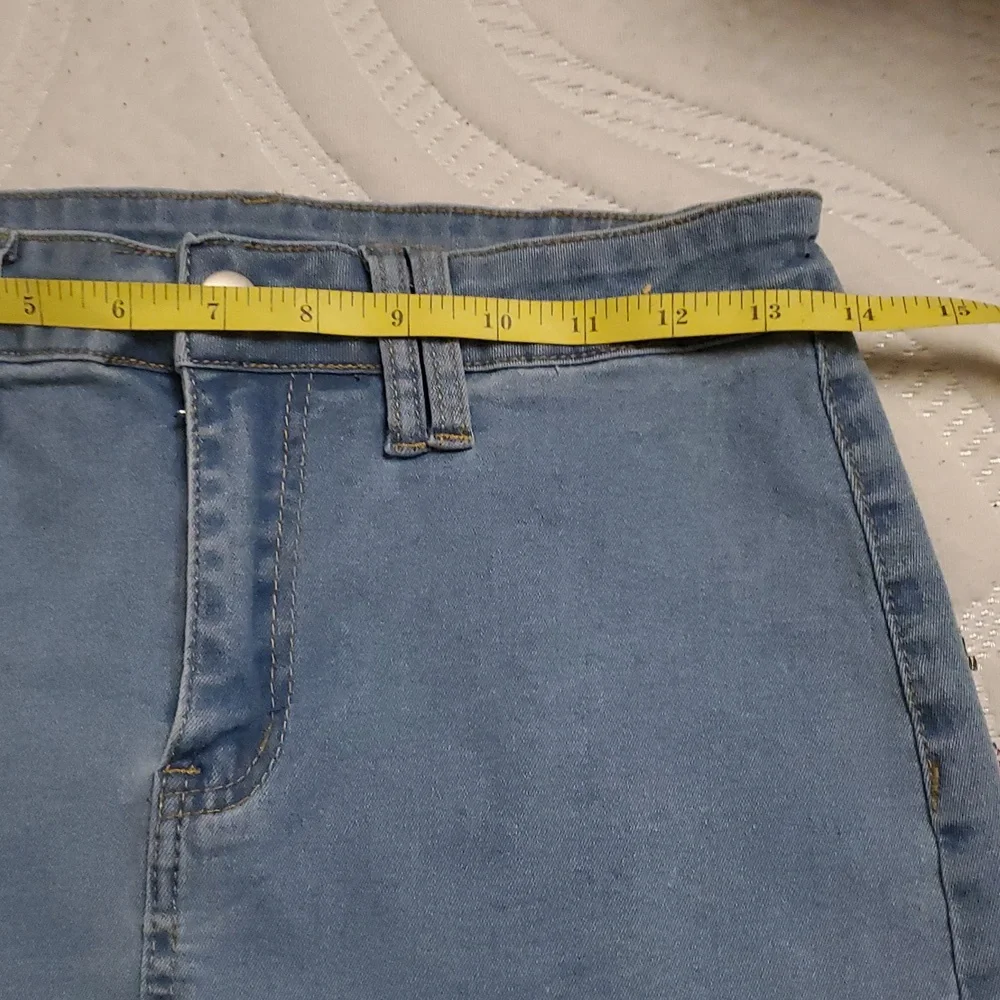 Denim Mini Skirt